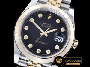 R2DJ0199B - DateJust 2 Wrap YGSS Smt BlkDiams Jub Noob A3235 - 01.jpg